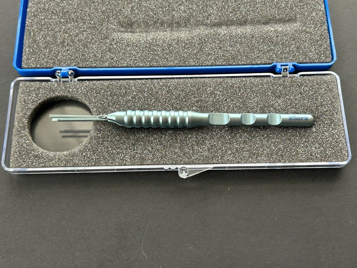 Karl Storz ET2910 Ophthalmic Loading Forceps, Titanium