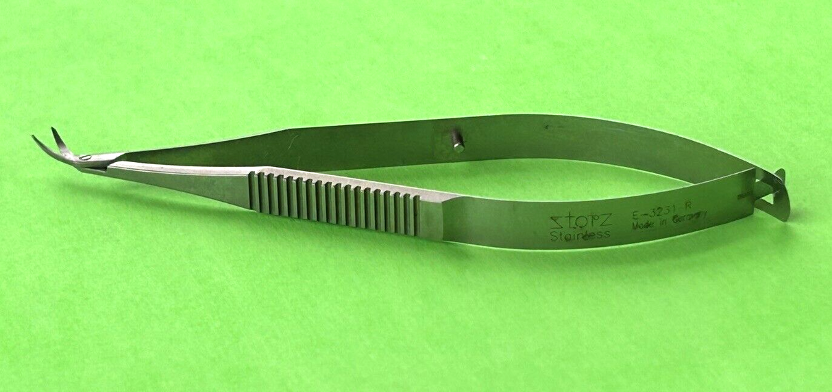 Karl Storz Surgical 4" Miniature Corneal Scissors Right