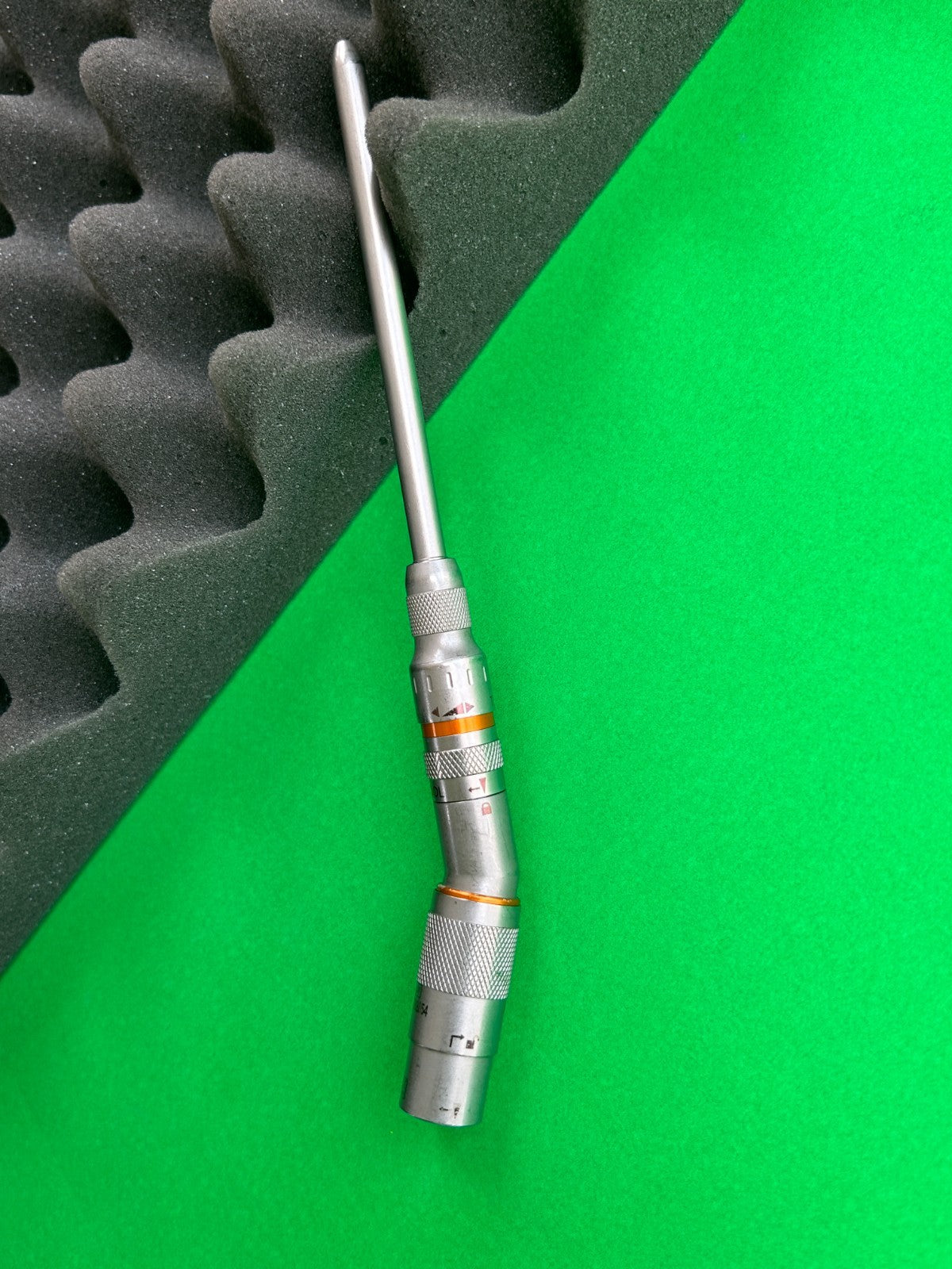 Medtronic Midas Rex AVA15DK 15cm Angled Variable Attachment 15-A Orange