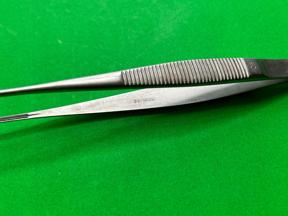 Pilling 35 1800 DeBakey Forceps, Straight, 6”