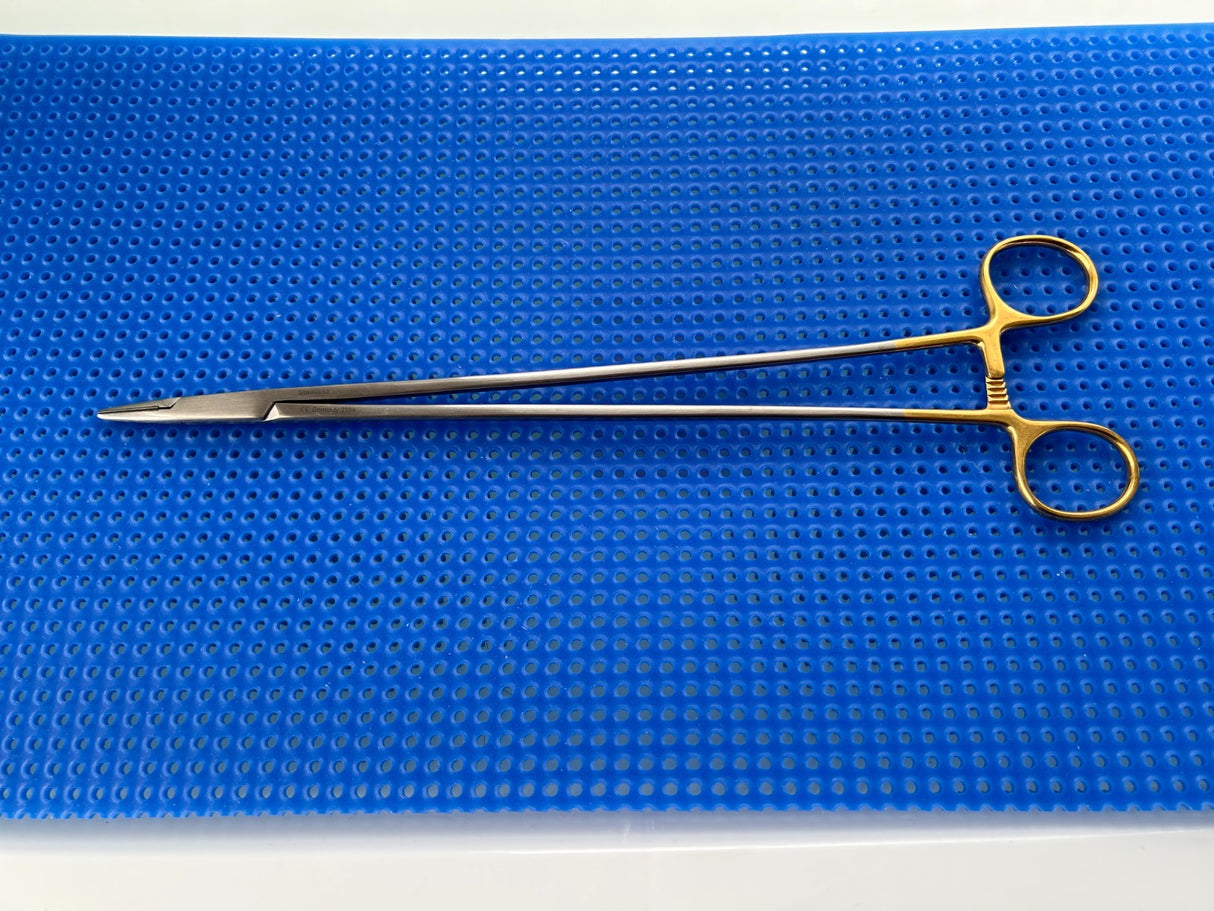 Symmetry Surgical 32-310 Needle Holder; Crile-Wood; 12 in, Tungsten Carbide