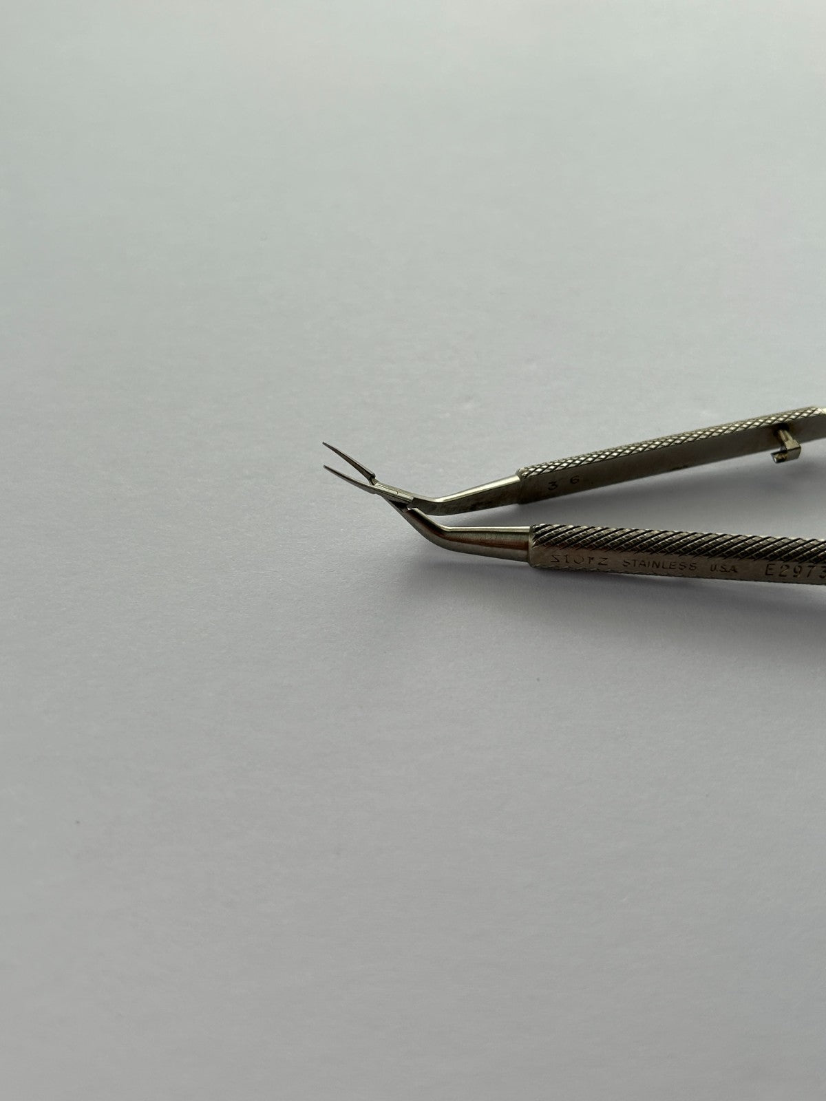Karl Storz E2973 Ophthalmic Locking Inserter Forceps