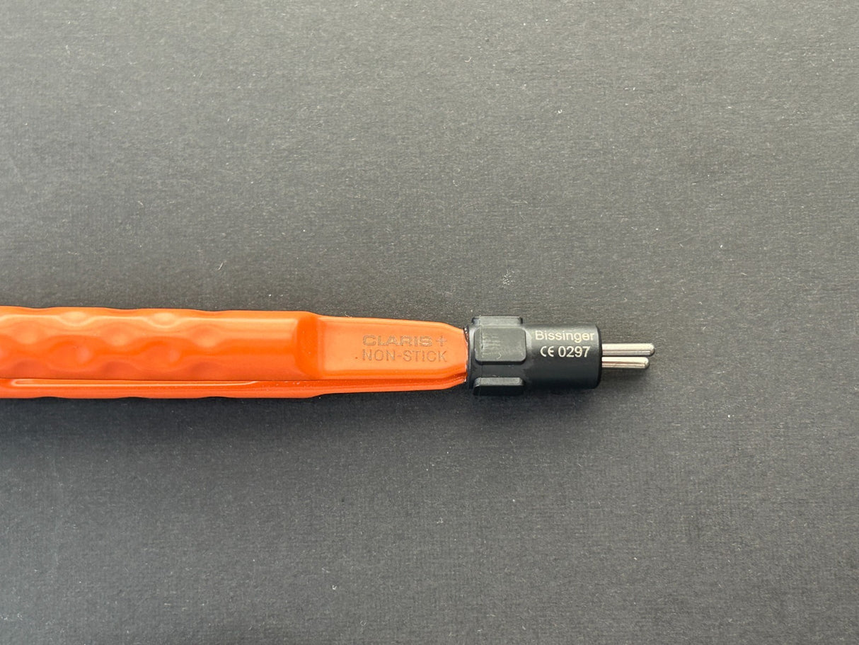 Claris+ Non-stick Bissinger 81460182 Bayonet Angled Bipolar Forceps 0.6mm Tip