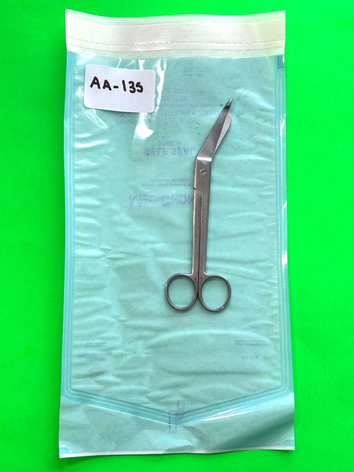 V.Mueller Surgical SU2007 Bandage Scissors, Angled 6cm Blade Size