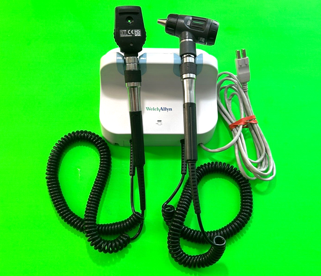 Welch Allyn GS 777 Wall Transformer With Ophthalmoscope, Otoscope, & Power Cable