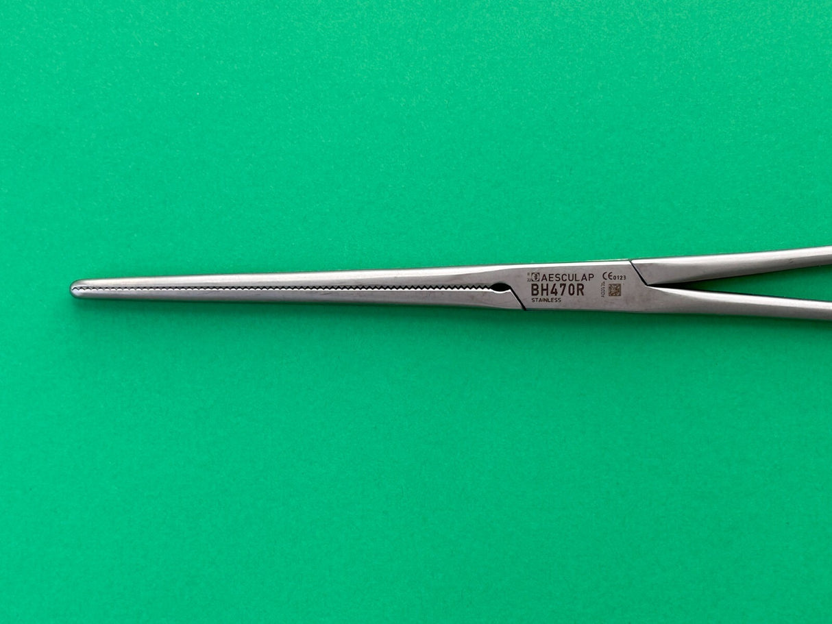 Aesculap Surgical Pean Hemostatic Forceps, Straight 9-1/2" blunt