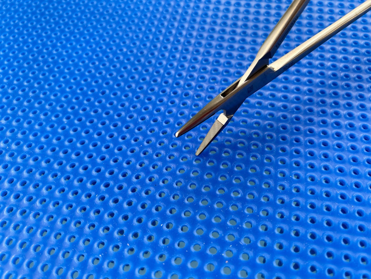 Symmetry Surgical 32-310 Needle Holder; Crile-Wood; 12 in, Tungsten Carbide