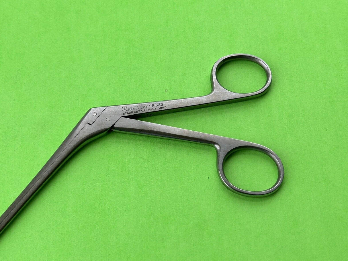 Aesculap Surgical 3mm x 12mm Casper Rongeur, Straight