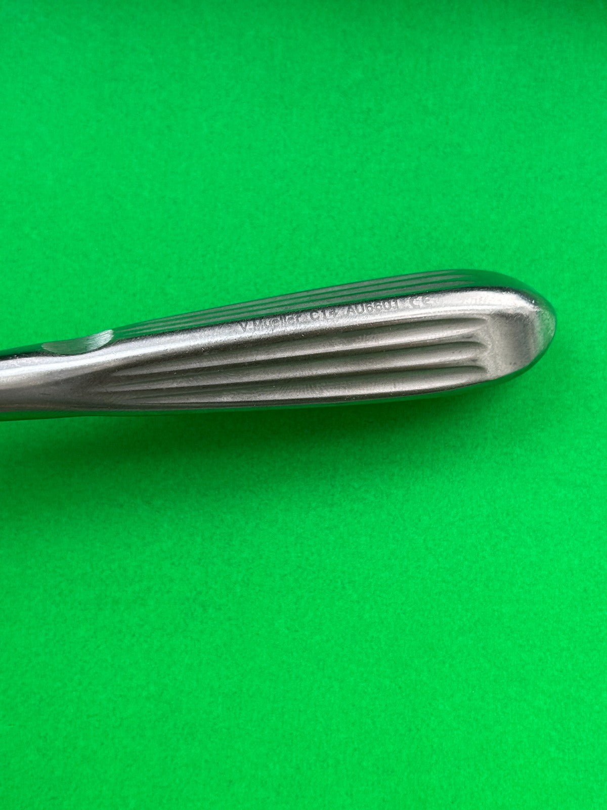 V. Mueller AU6601 Spratt Mastoid Curette. Size 00. 3.4mm