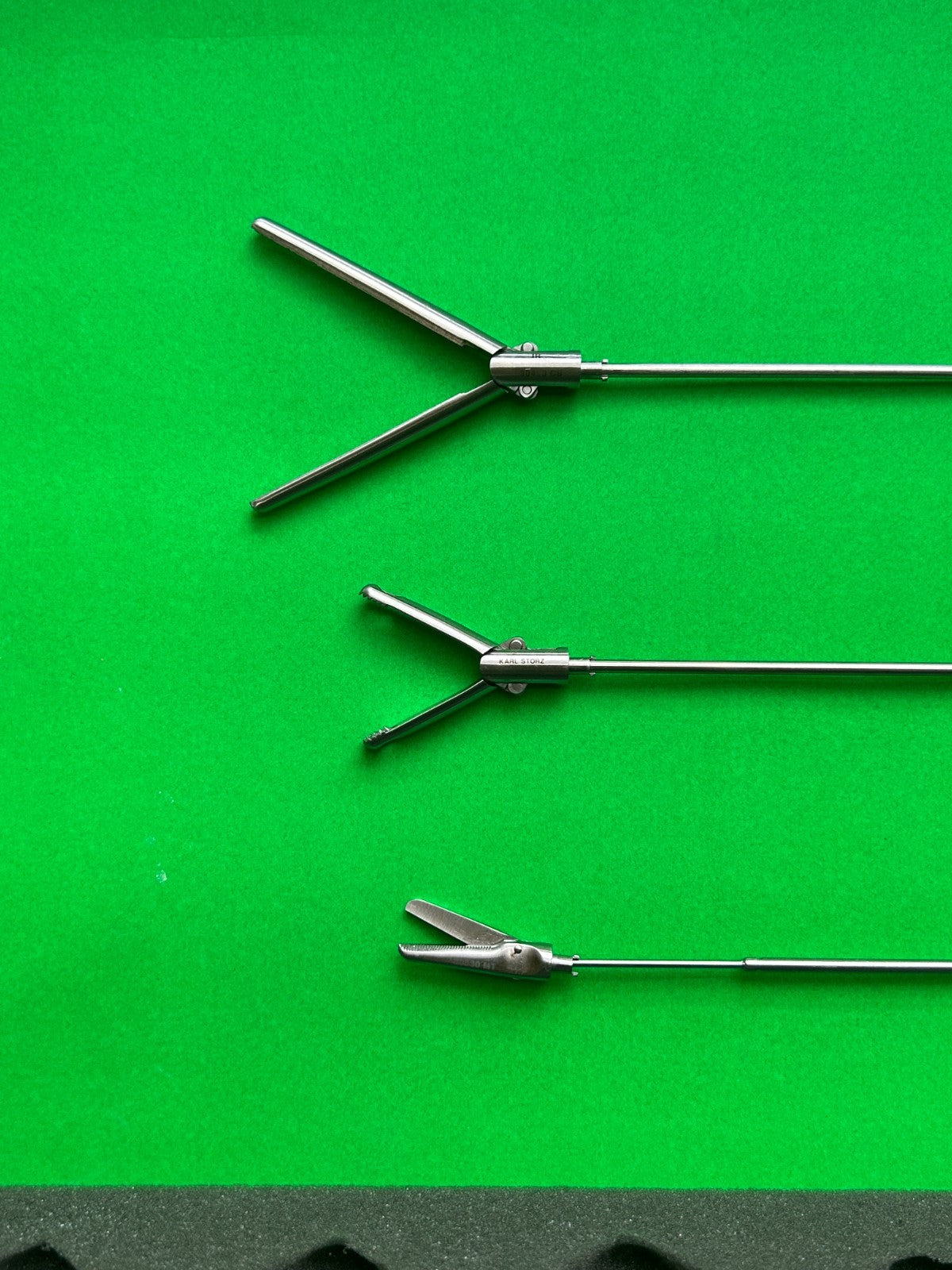 Karl Storz Set of 3 Laparoscopic Forceps Inserts