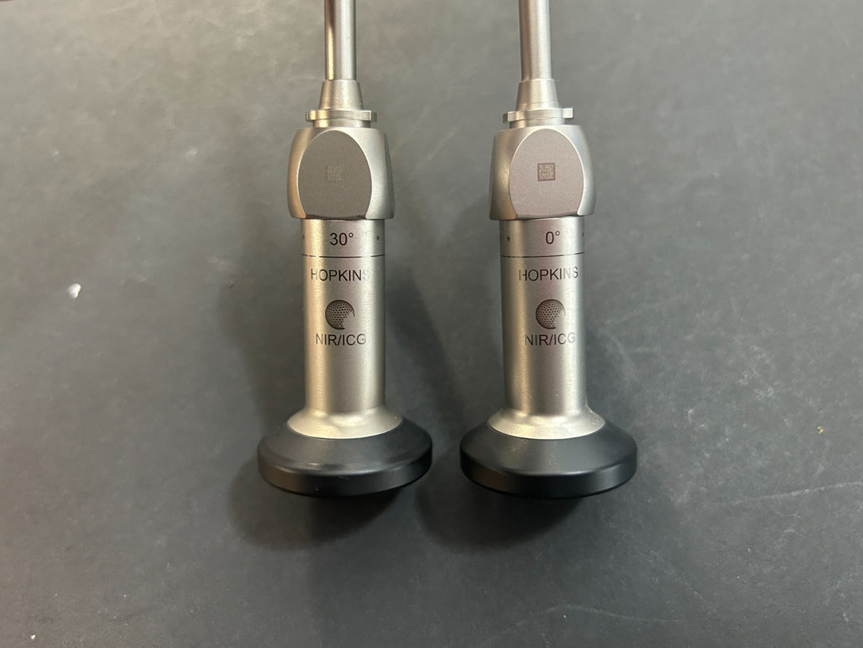 Karl Storz 26046BRA & 26046ARA HOPKINS RUBINA 30° & 0° NIR/ICG 5mm Laparoscopes