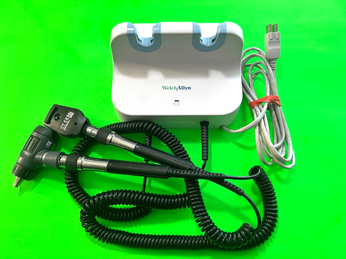 Welch Allyn GS 777 Wall Transformer With Ophthalmoscope, Otoscope, & Power Cable