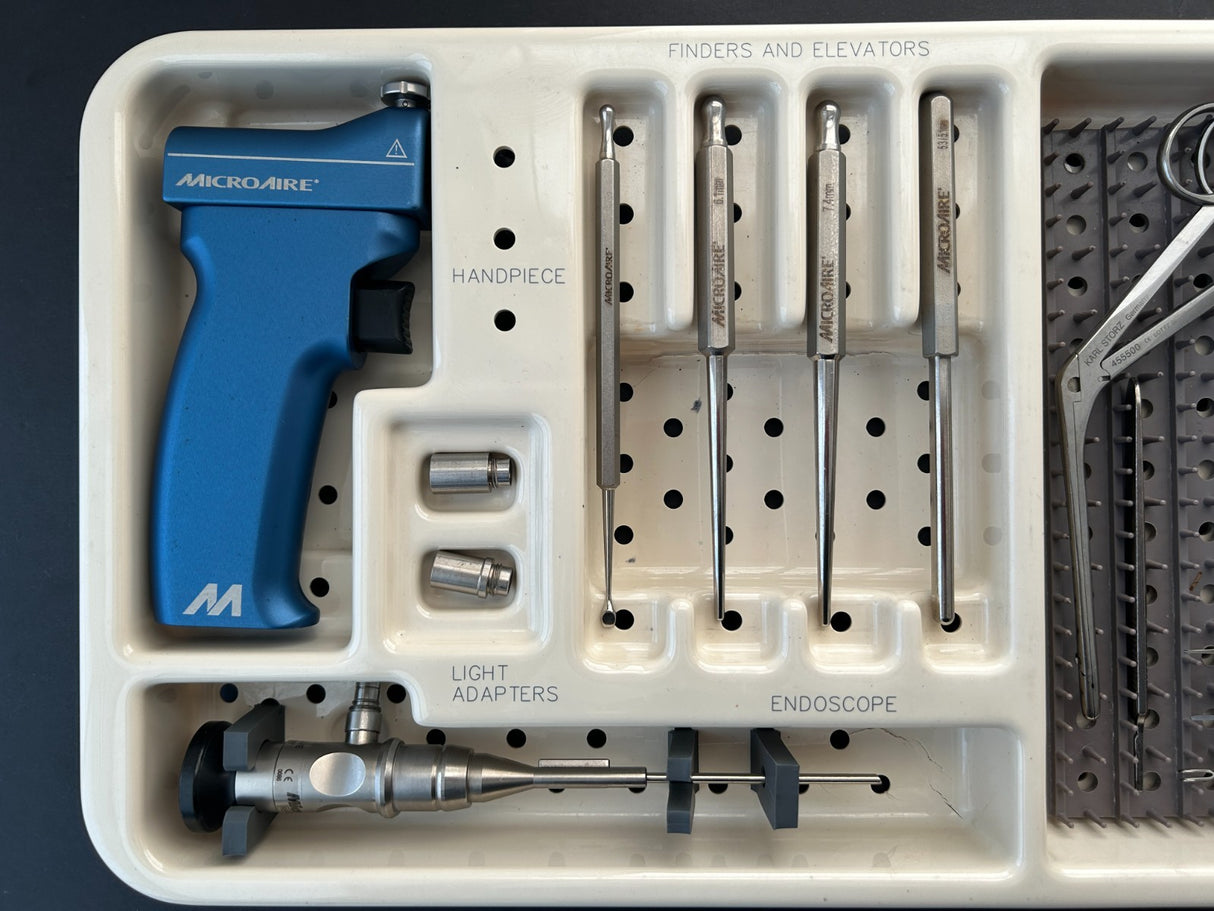 MicroAire • Smart Release Endoscopic Carpal Tunnel System • Complete Set w/ Tray
