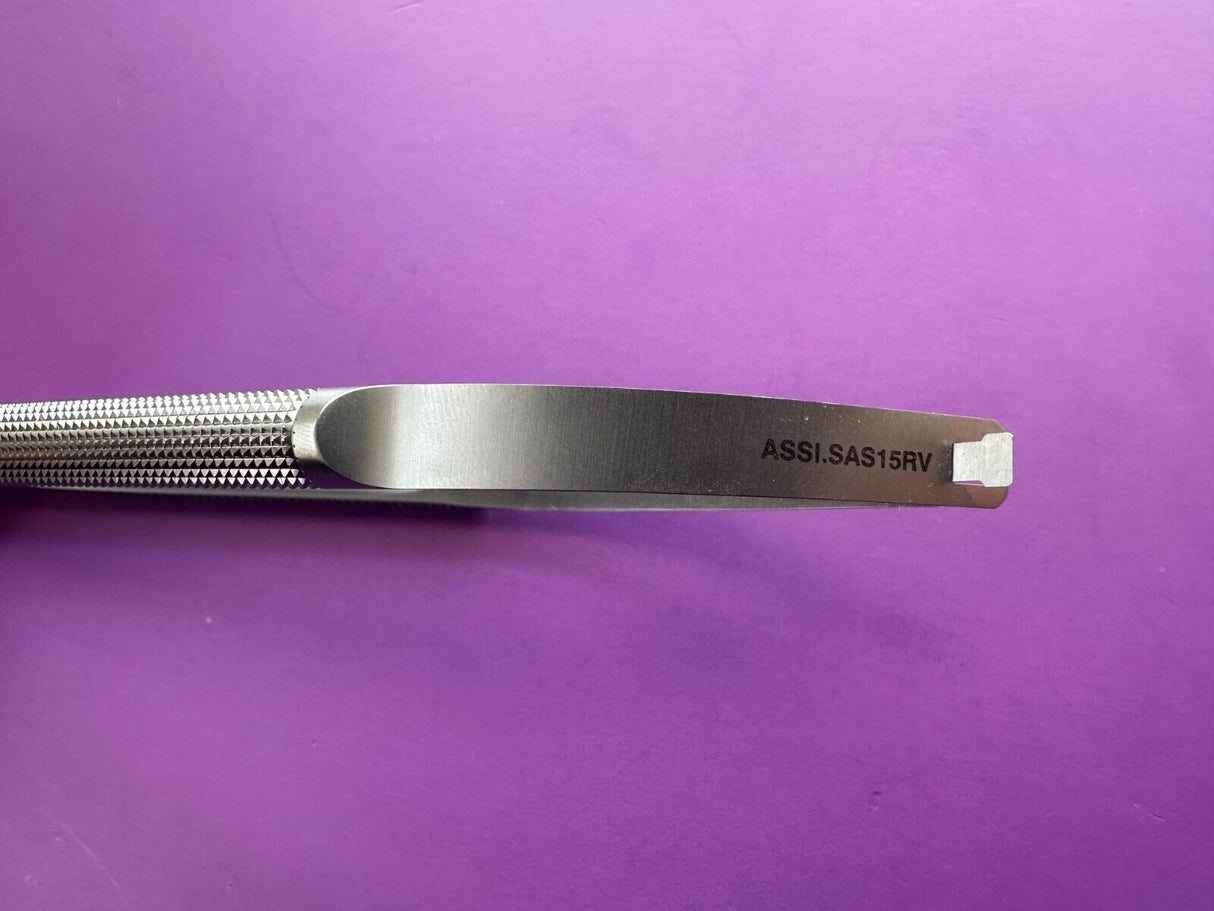 ASSI SAS15RV Adventitia Scissors Vannas Pattern 15cm, Straight