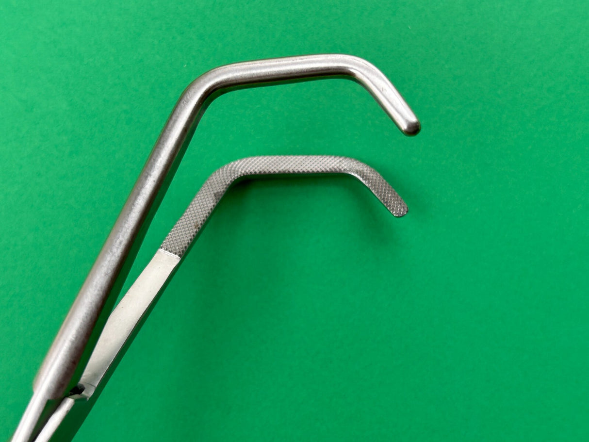 Miltex Surgical 10-3/4" Vascular Clamp, 32MM x 9MM Inside Jaw