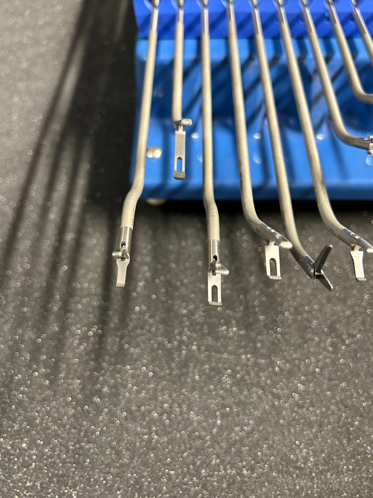 Karl Storz Laparoscopic Grasper Forceps & Scissors 5mmx36cm Set of 12 w/ Tray