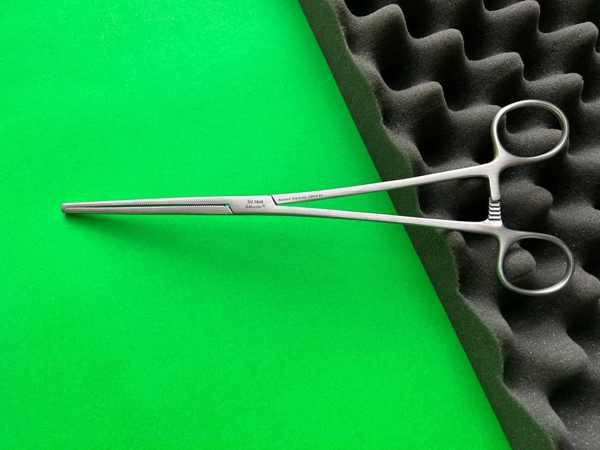 V.Mueller SU2806 ROCHESTER-OSCHNER ARTERY FORCEPS STRAIGHT 10''