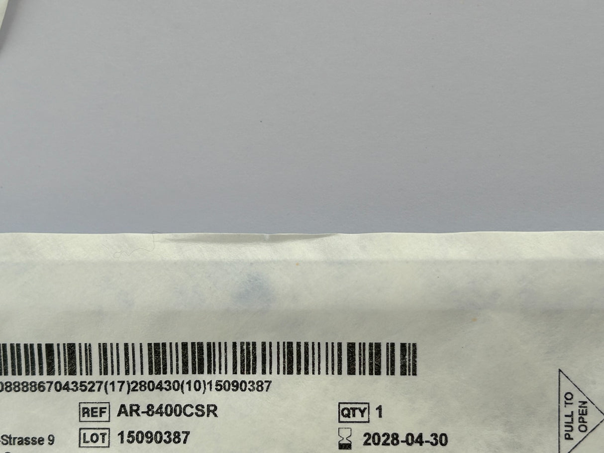 Arthrex AR-8400CSR Blade Sabre,Curved,4.0mmx13 cm IN DATE (5 Shaver Blades)