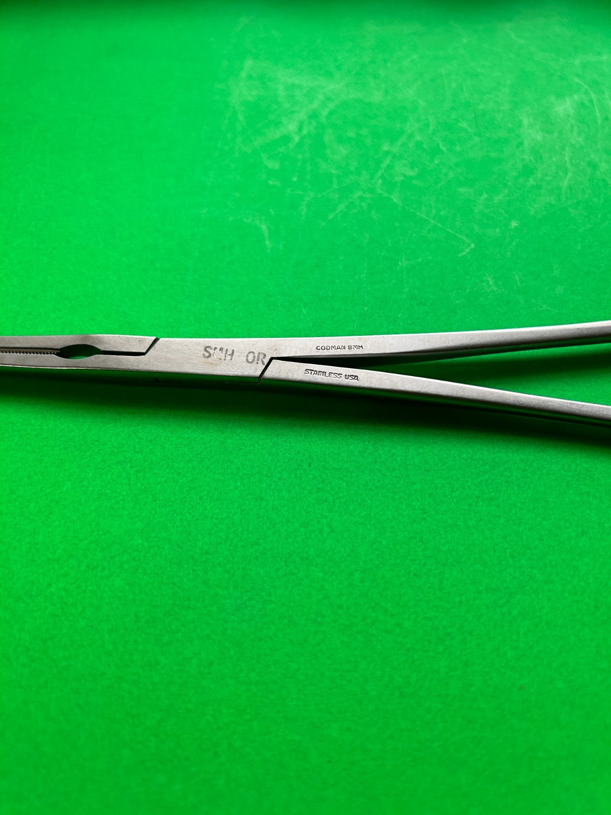 Codman 37-1520 Hysterectomy Forceps Straight, 2x3 vascular Teeth