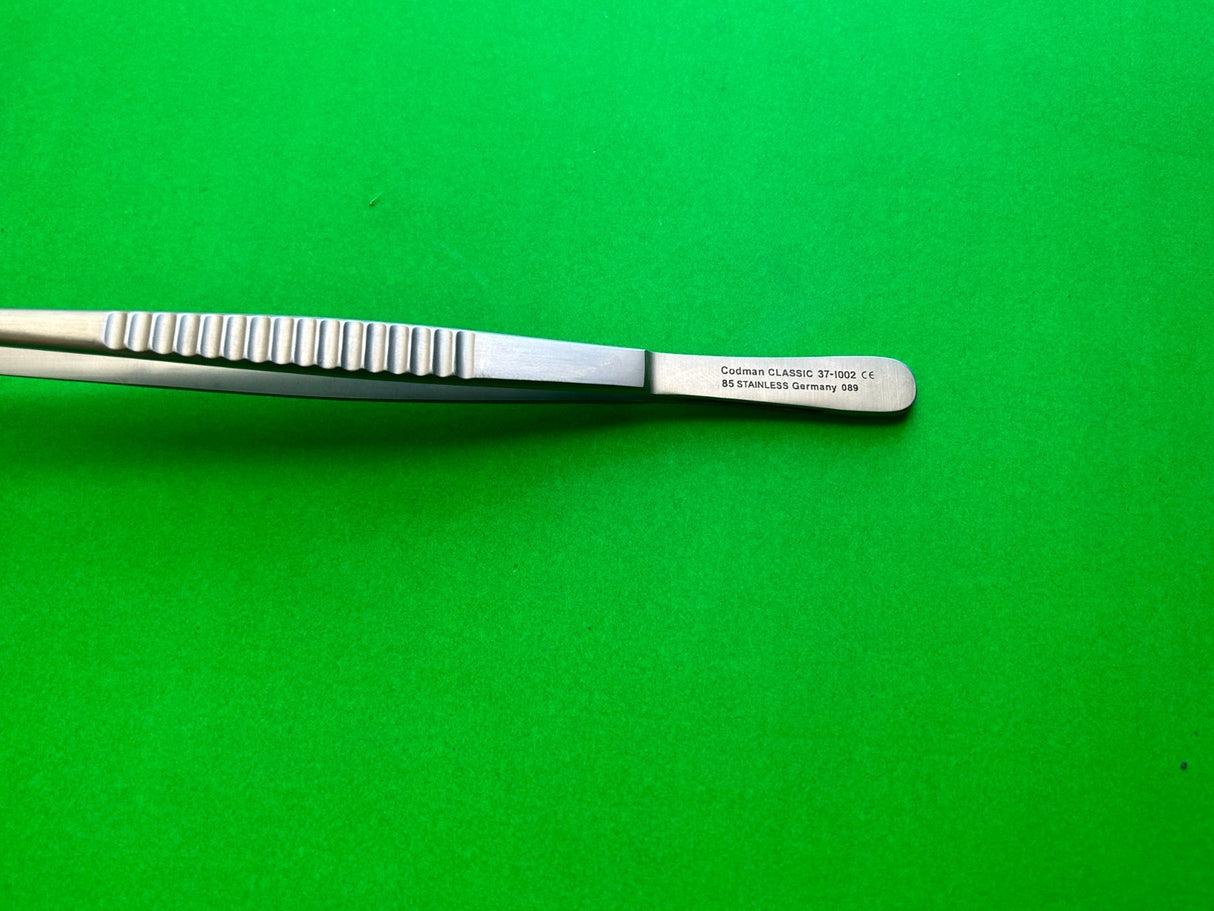 Codman 37-1002 DeBakey Thoracic Tissue Forceps, 9.5"