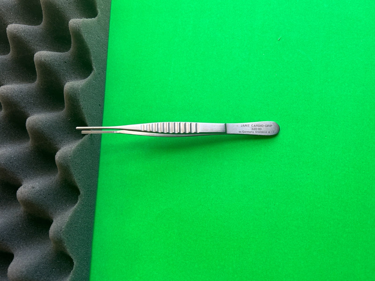 Jarit 320-110 Cardio-Grip DeBakey Forceps 6"