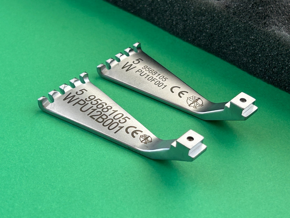 Medtronic Surgical 5cm Medial/Lateral Retractor Blades, Set of 2
