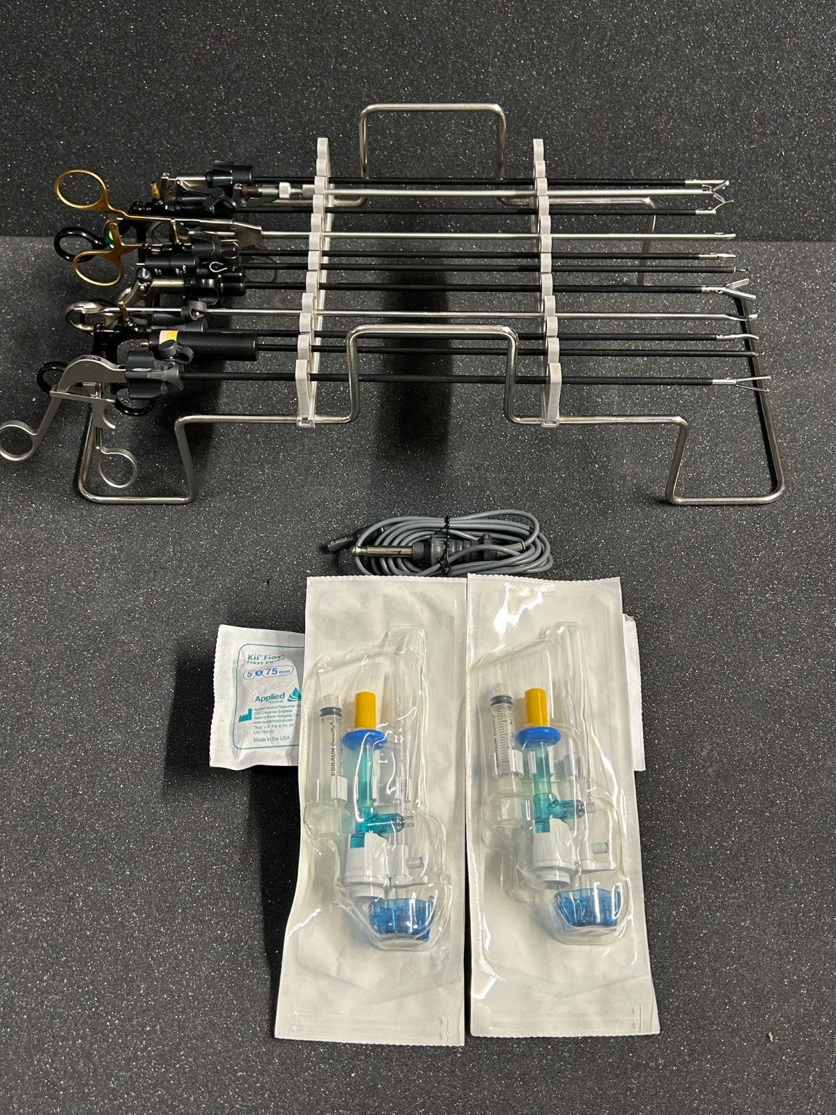 Set of 12 5mm Popular Laparoscopy Instruments Karl Storz Snowden Stryker SET A