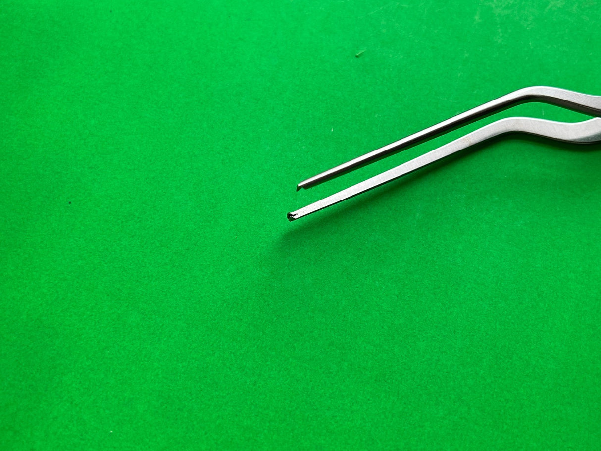 Codman 30-1166 Hoen Bayonet Forceps 1 X 2 Teeth 7-3/4"