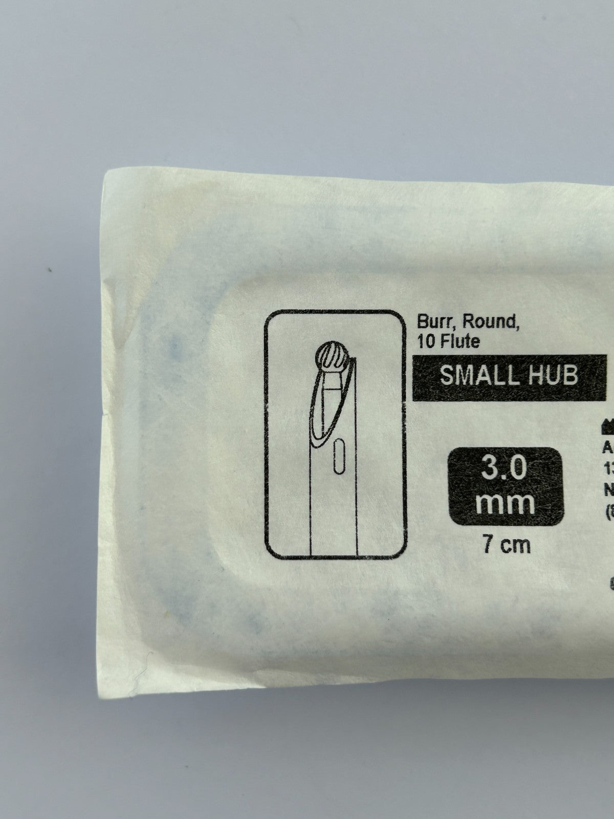 Arthrex AR-9300RBT Burr, Round, 10 Flute, 3.0 mm x 7cm IN DATE (5 Shaver Blades)