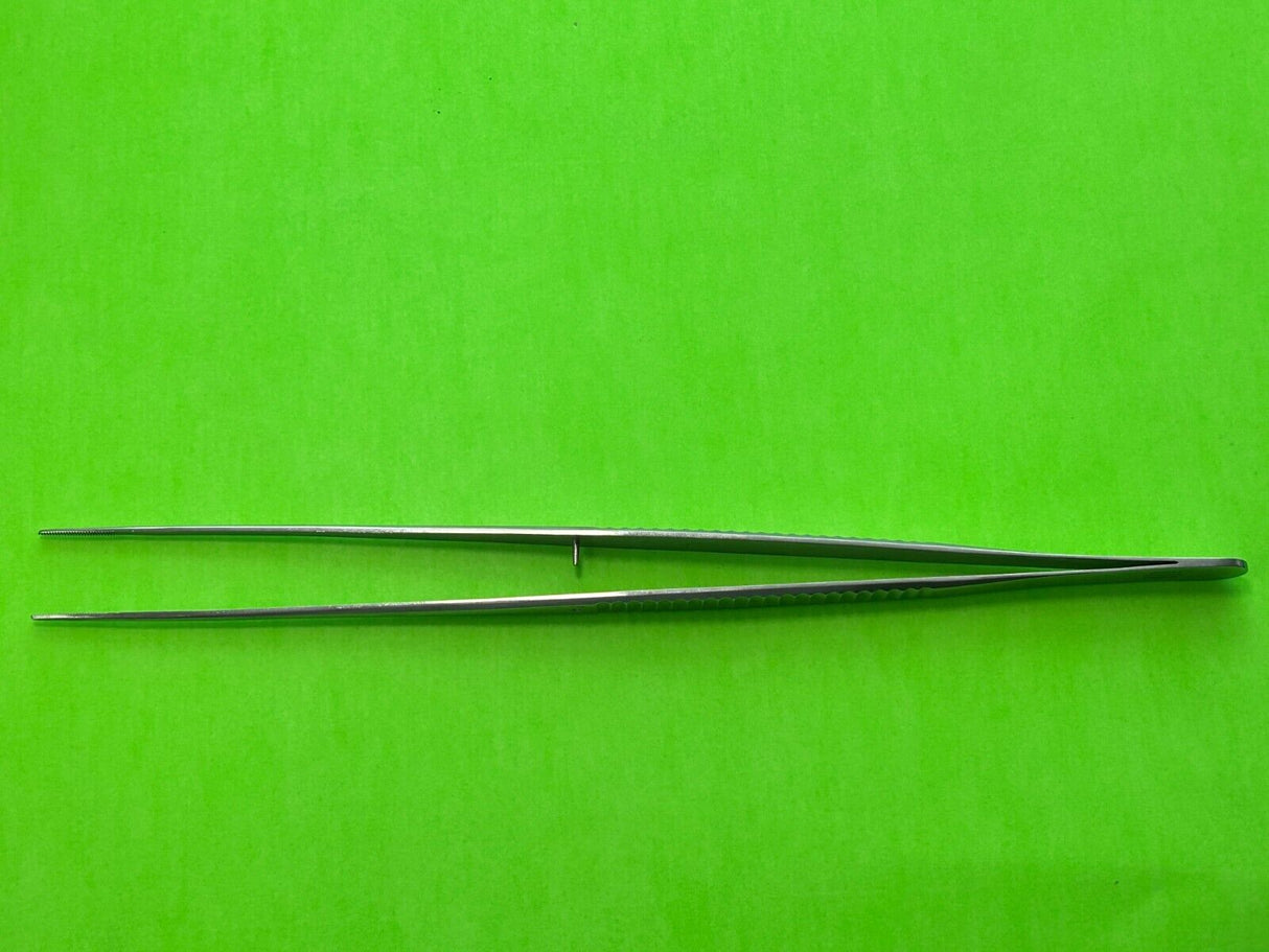 V.Mueller Surgical 12" Potts Smith Tissue Forceps With Serrated Tips