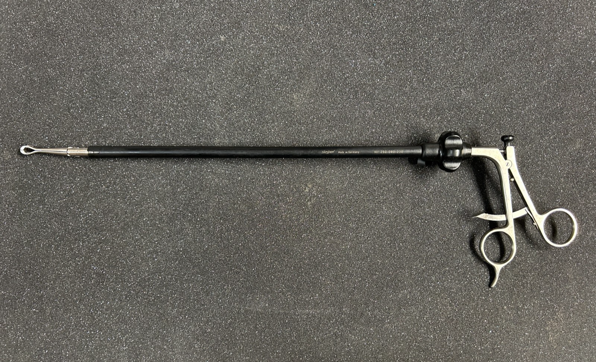 Stryker 250-080-230 Laparoscopic Babcock Forceps 10mm x 33cm
