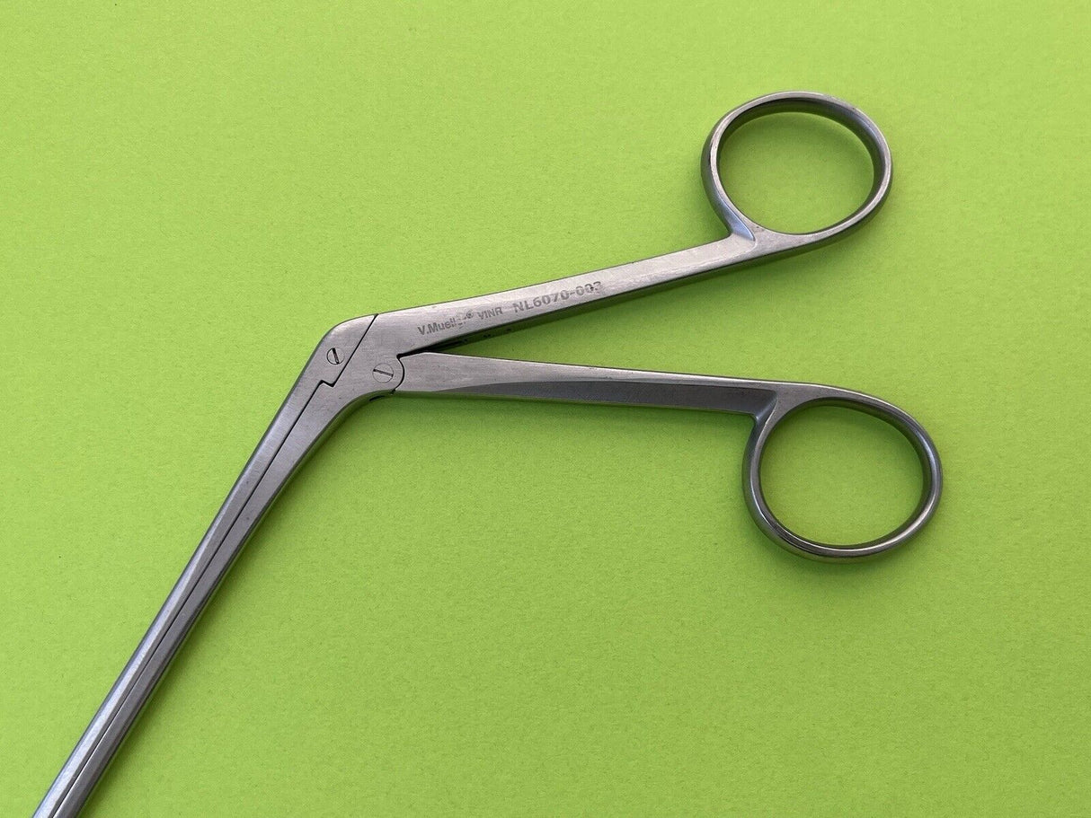 V.Mueller Surgical Spinal Rongeur Straight, Serrated Jaw 3 mm Bite, 7-1/4"