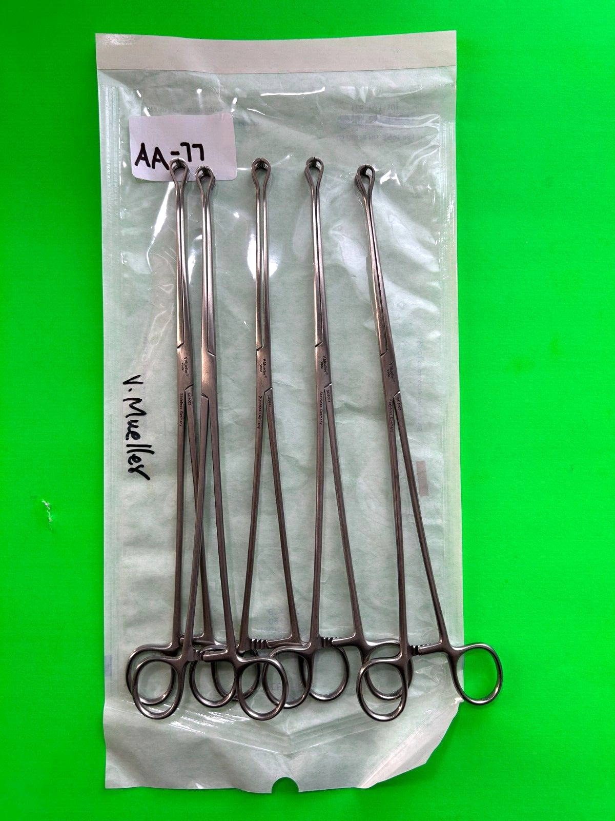 V.Mueller Surgical SU5003 Tissue Holding Forceps 12"