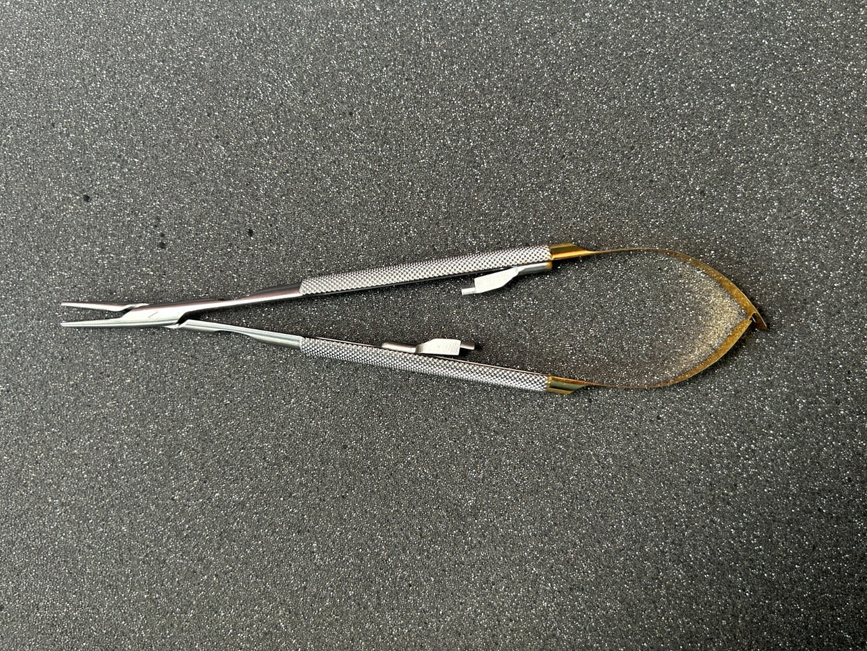 V. Mueller CH06310 Jacobson Heavy Needle Holder, 7-1/2" w/Lock, TC