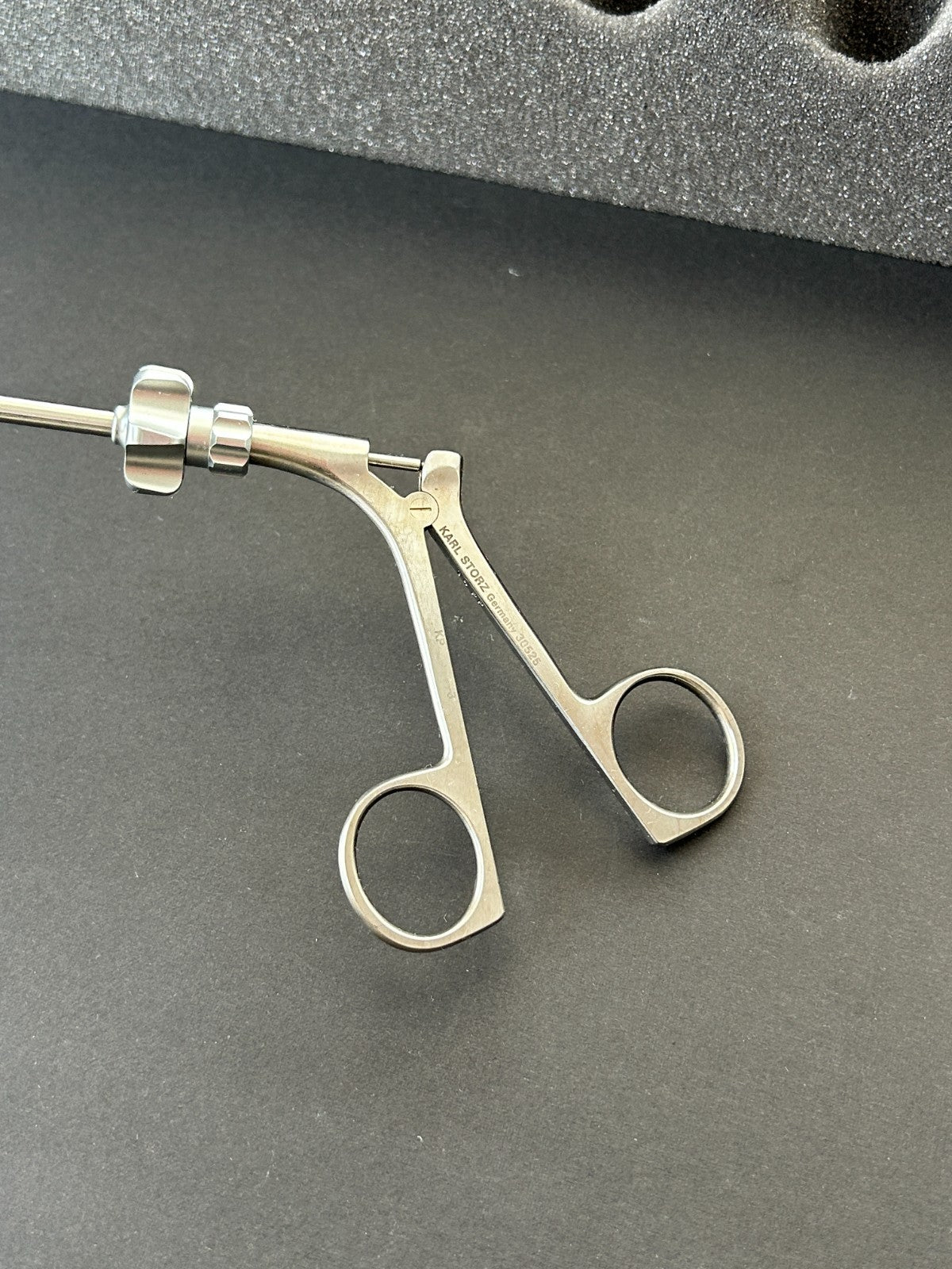 Karl Storz 30419FM 2x3 Claw Forcep W/ 30512 Sheath & 30525 Handle Laparoscopy
