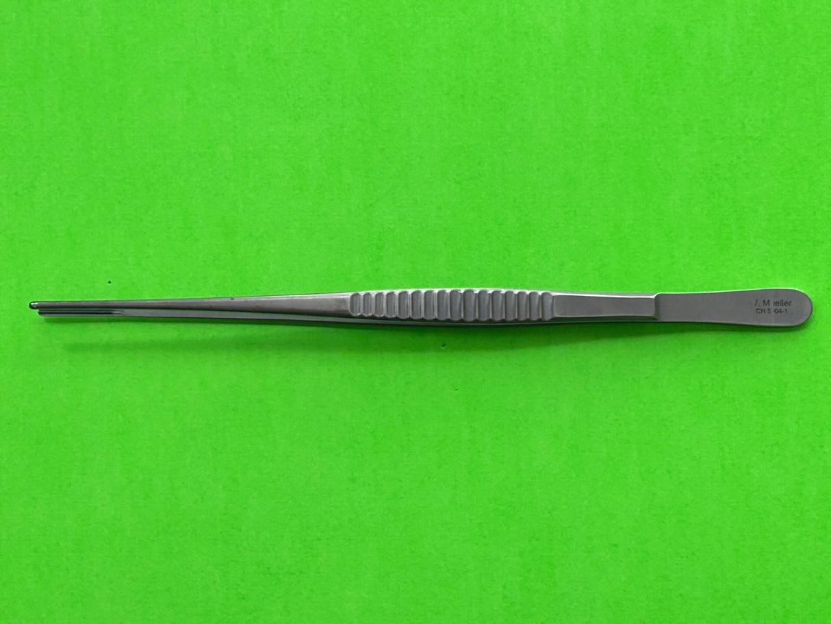 V.Mueller Surgical DeBakey Vascular Tissue Forceps, 9-1/2"