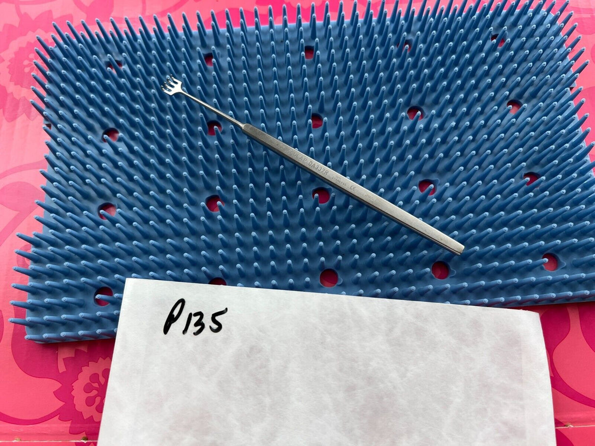 Aesculap Rollet Hook Retr, Sharp, 5 1/4", Tip Size: 2.5mm x 7.0mm OA337R