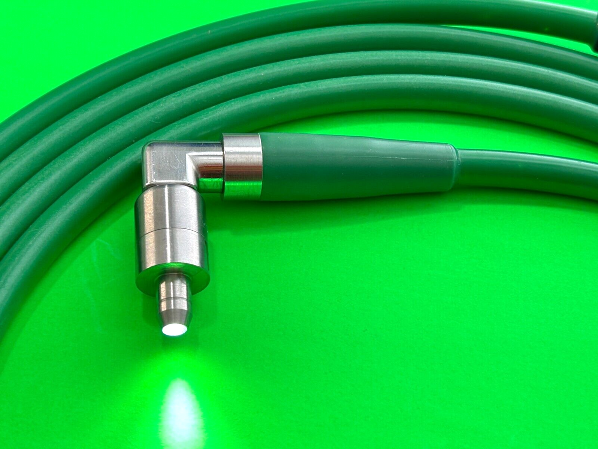 Stryker 0233-050-490 Fiber Optic Green Cable 5mm x 3.05mm x 10ft