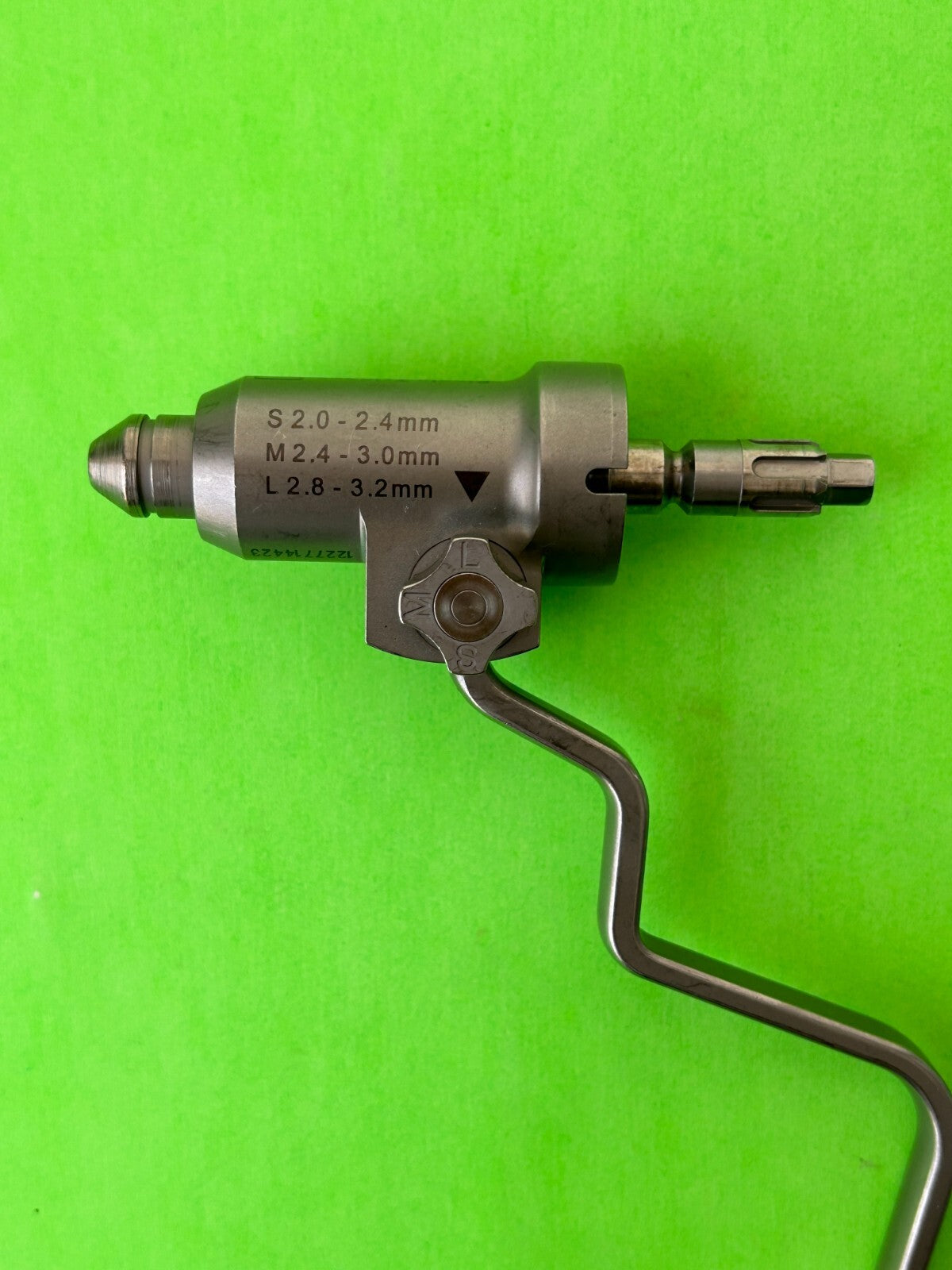 Sryker Surgical System 7 Single Trigger Pin Collet 2.0-3mm 6-3/4"