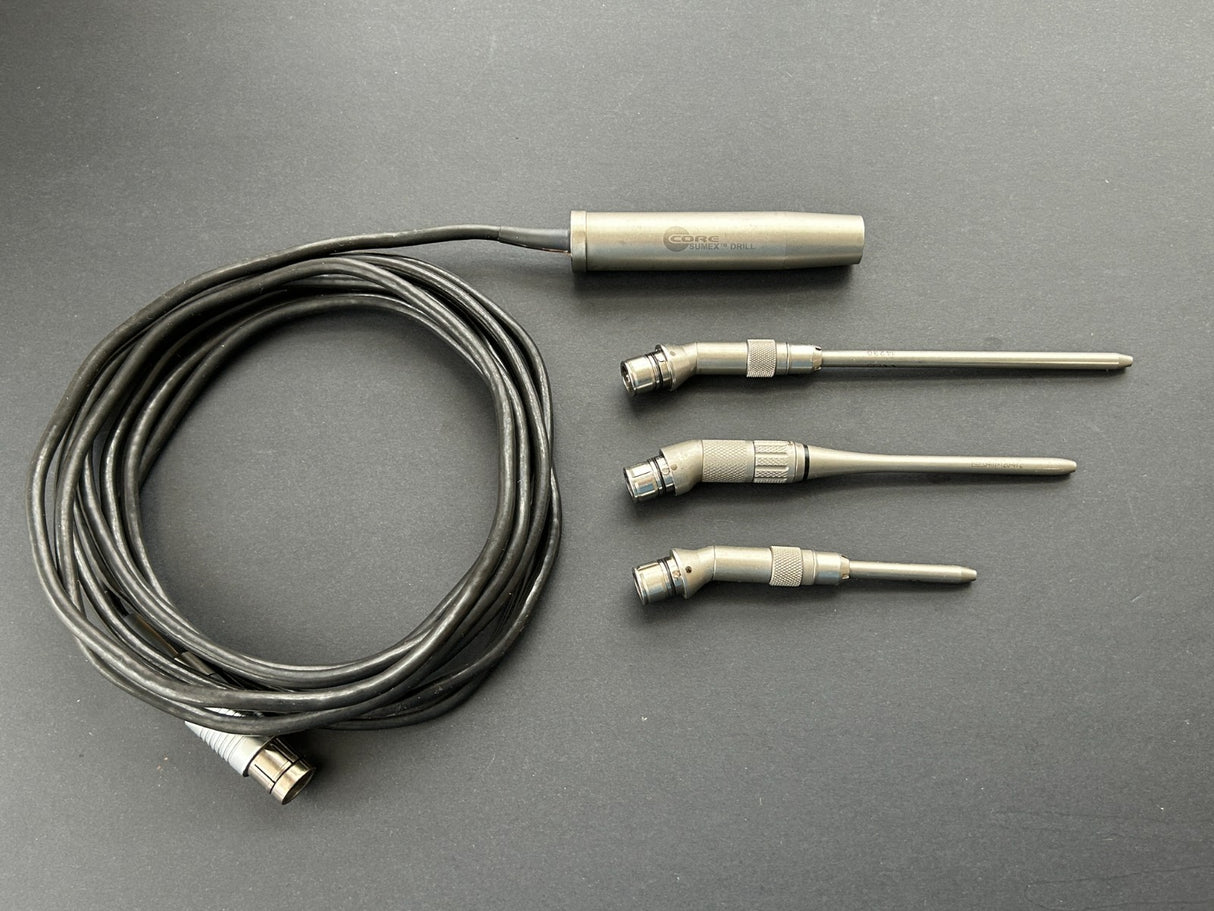Stryker Core Sumex 5400-130-000 Handpiece with 3 Attachments