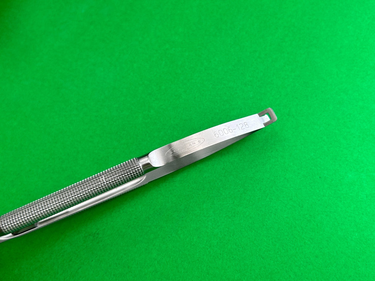 Scanlan 6006-128 9" Diamond Dust Jacobson Micro Needle Holder, Locking *GERMANY*