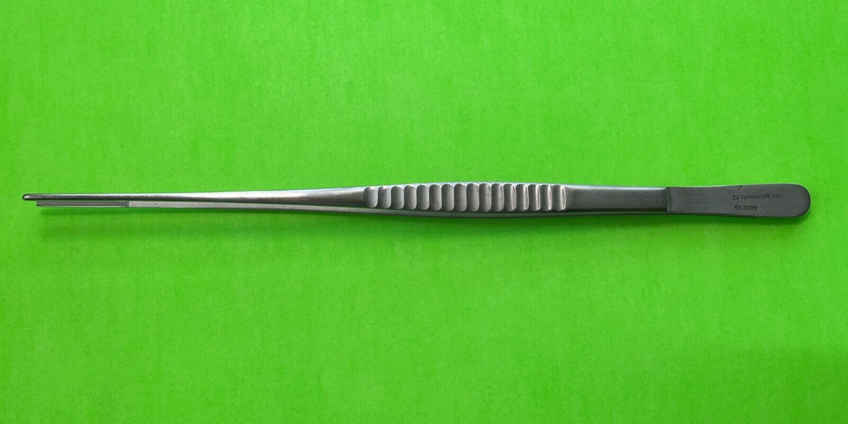 Symmetry Surgical 2mm Tip DeBakey Vascular Forcpes 9.5"