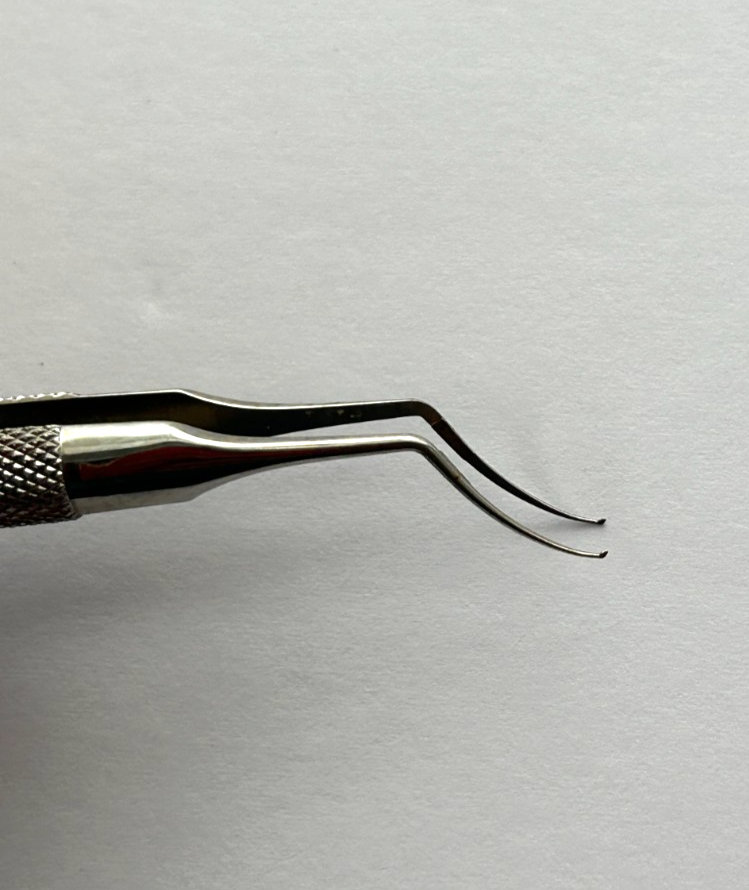 Karl Storz E2002-RC Lehner-Utrata capsulorhexis forceps, 4 3/8''