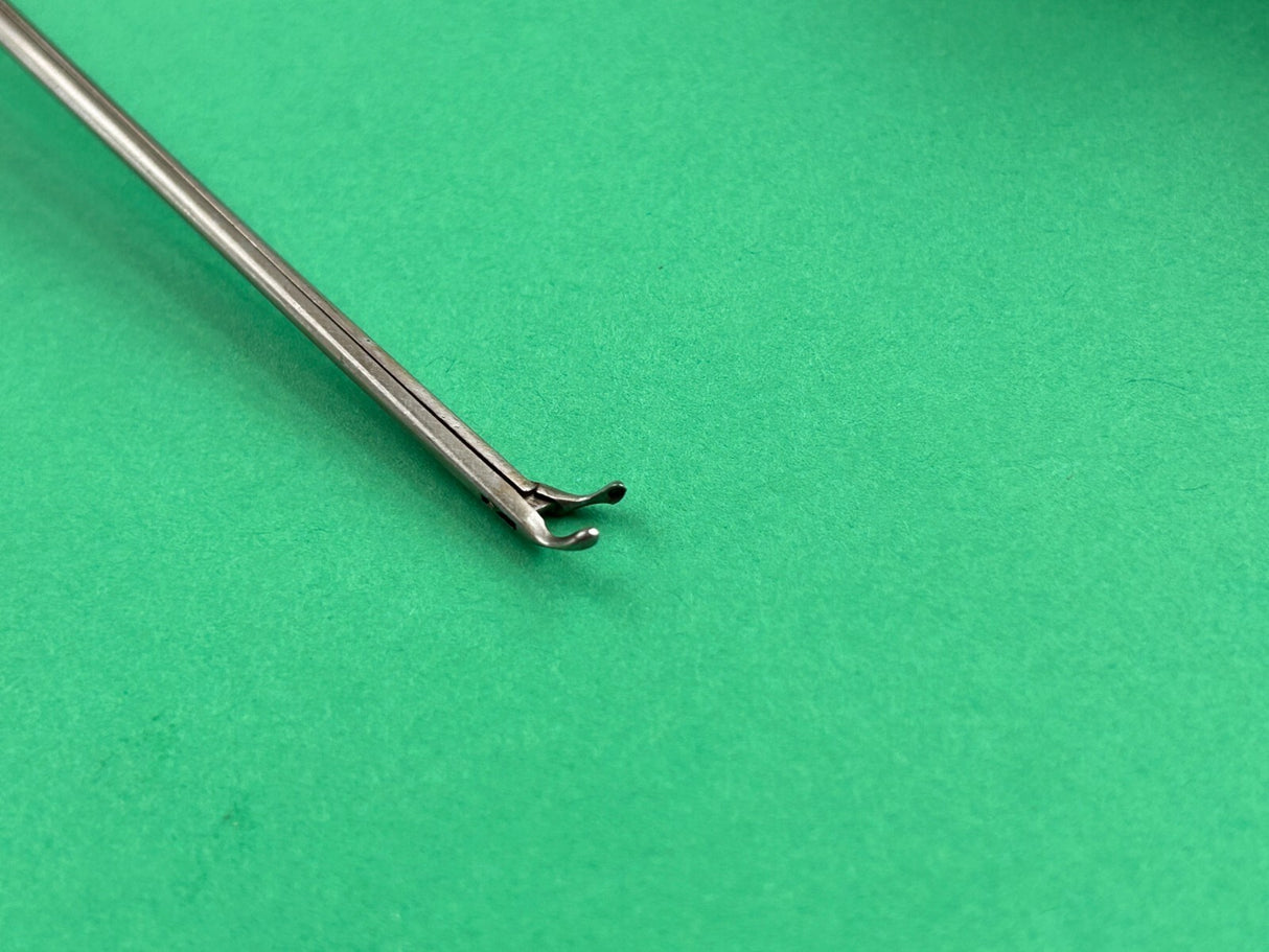 V.Mueller Surgical Rhoton Grasping Cup Forceps, Angled 1mm Wide Cups