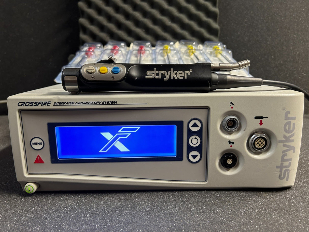 Stryker Formula Core 375-704-500 Shaver W/ Crossfire Set & FREE Blades TESTED