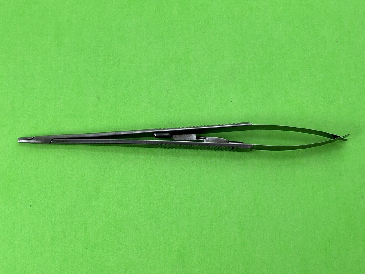 V.Mueller Surgical 7-1/4" TC Vital Micro Needle Holder Straight, Locking