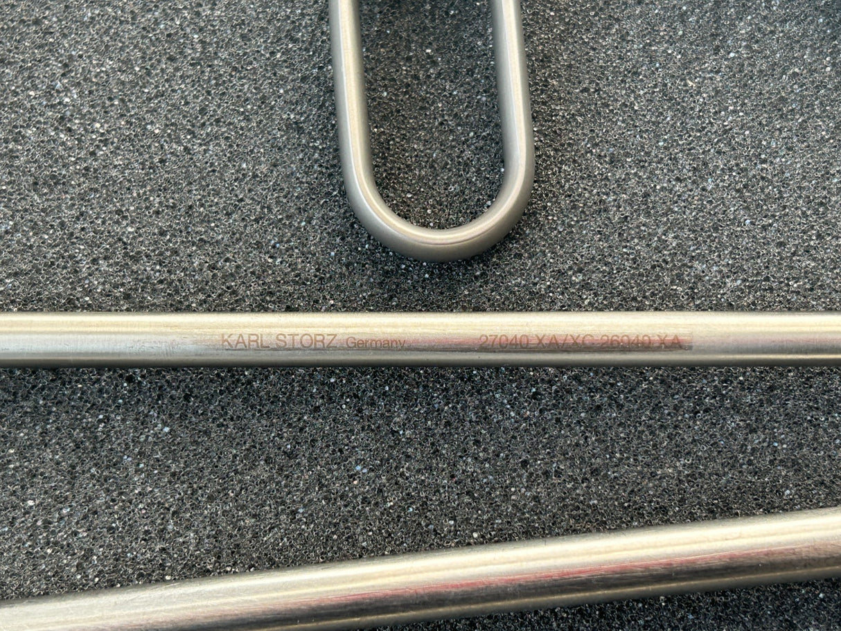 Karl Storz 27050E Monopolar Working Element Set W/ Sheaths & Cable