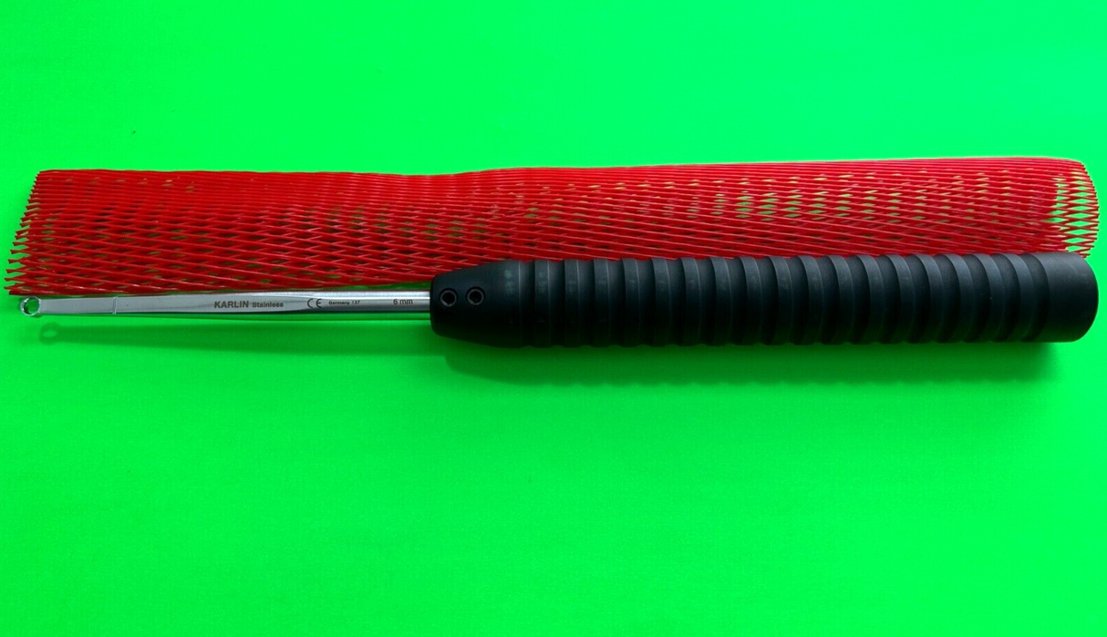 Symmetry Surgical 46-3401 Magnum Ring Curette 6mm Tip Straight