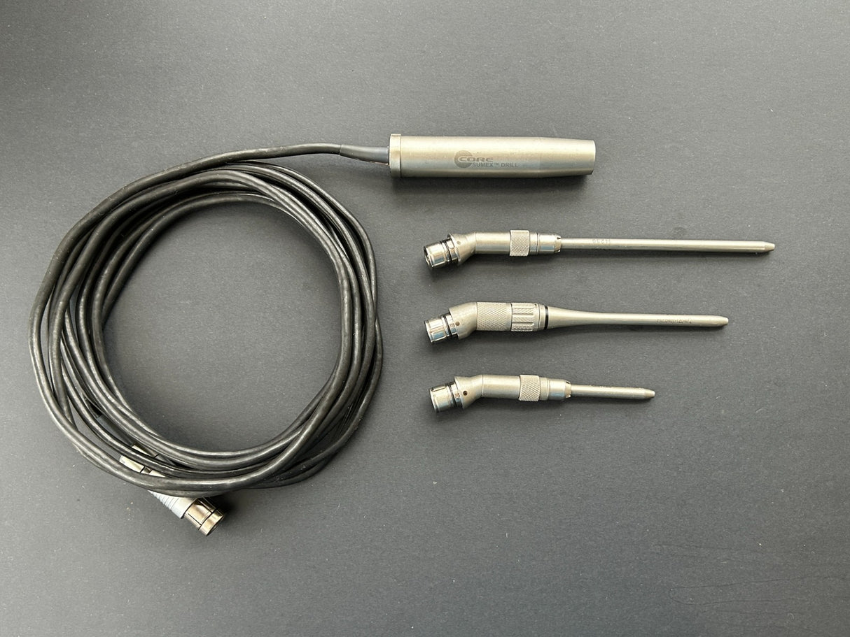 Stryker Core Sumex 5400-130-000 Handpiece with 3 Attachments
