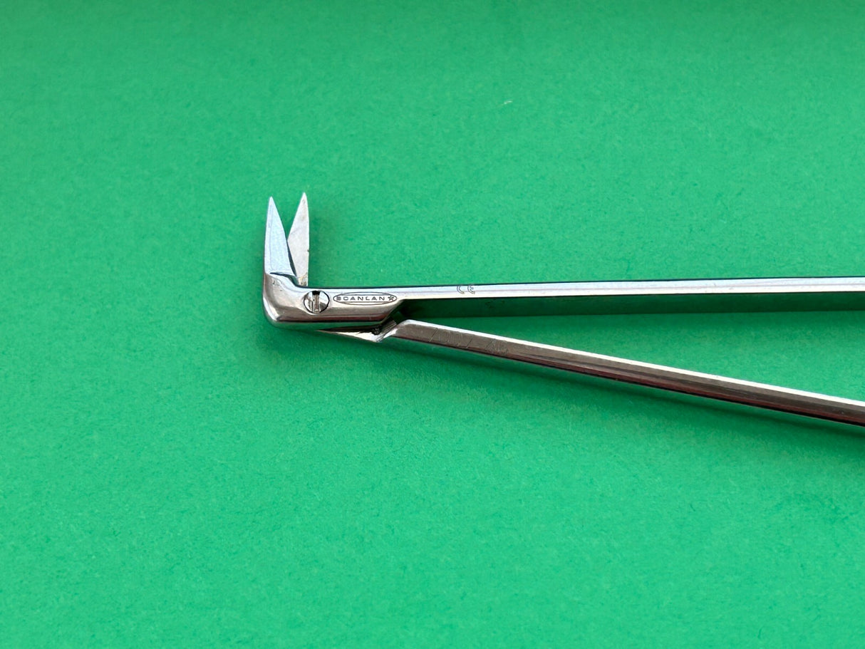 Scanlan Surgical 7" Diethrich-Potts Scissors 90º Angled Blades